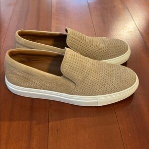 Aquatalia Suede Slip on Shoes